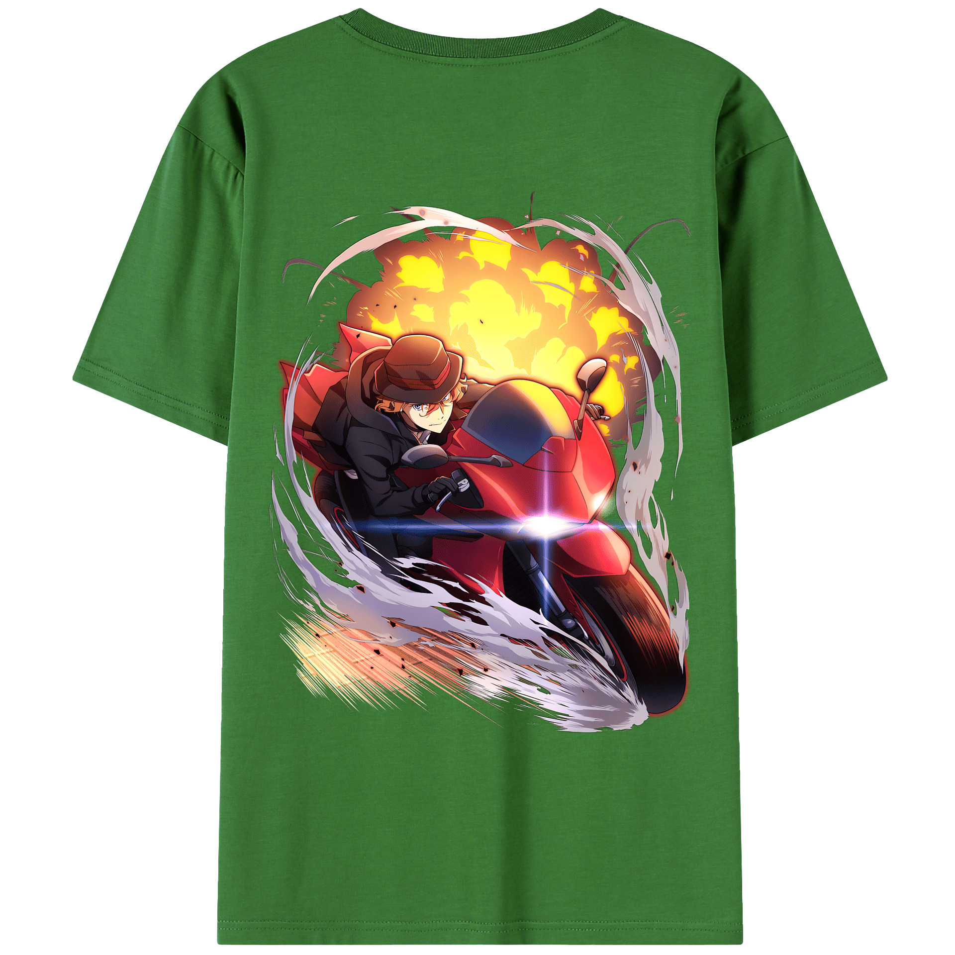 （画像用） 文豪ストレイドッグス Bungo Stray Dogs レディース半袖Tシャツ(バックプリント)